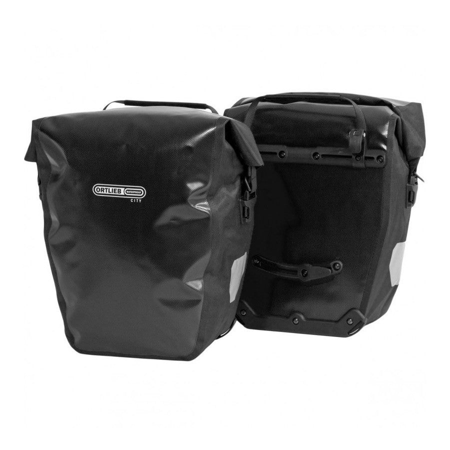 Ortlieb City Rear Pannier: Pair - roll: Bicycle Company