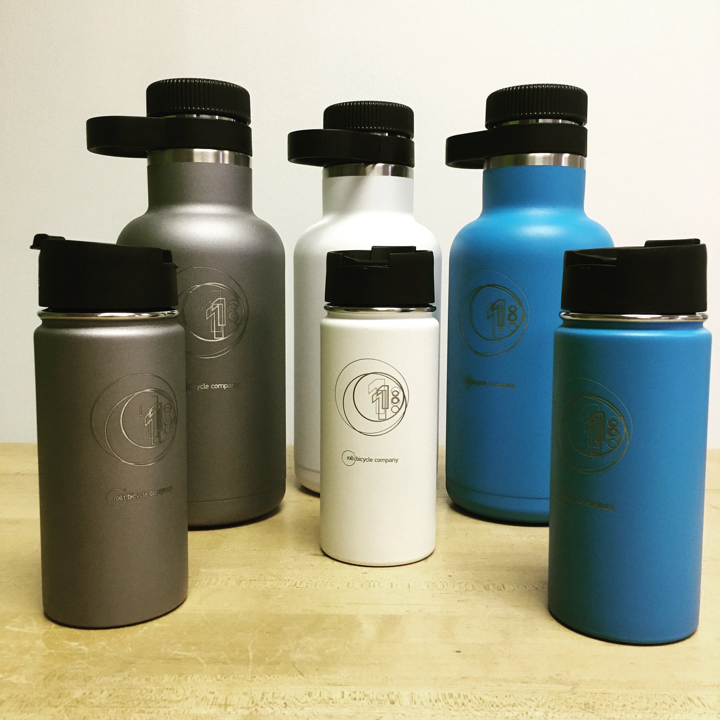 roll: Hydroflask 64oz. Growler - roll: Bicycle Company
